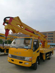 國五江鈴16米直壁高空作業車 高效靈活，包上戶與隨車吊一體化解決方案